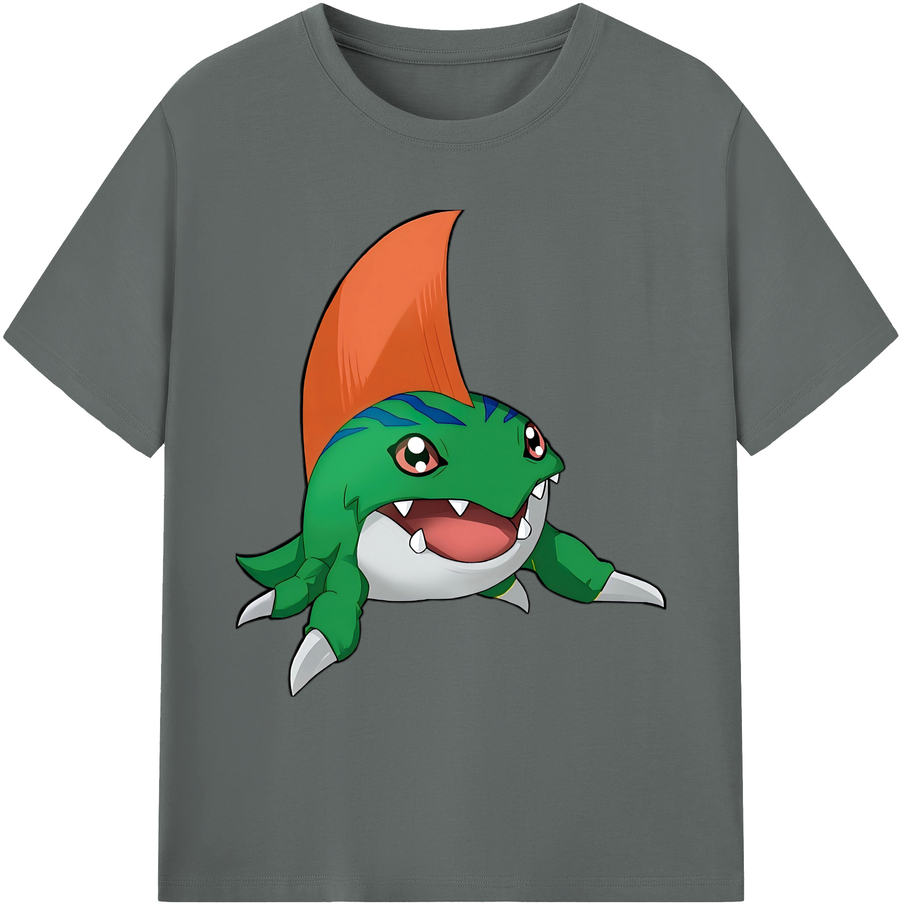 （画像用） Digimon デジタルモンスター/デジモン 綿100％ メンズ半袖Tシャツ｜肌触りやわらか＆通気性